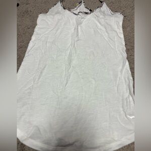 PINK Victoria's Secret White Tank Top
